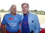 Amsterdam 21 mei 2016
Voetballen voor down in Amsterdam met div Bn ers.
Hans v Breukelen met Piet Schrijvers