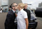 Amsterdam 4 juni 2016
Amsterdam Dam diner in de HMH tbv het aidsfonds.
Prinses Mabel met Victor en Rolf