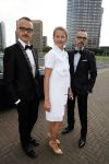 Amsterdam 4 juni 2016
Amsterdam Dam diner in de HMH tbv het aidsfonds.
Prinses Mabel met Victor en Rolf