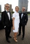 Amsterdam 4 juni 2016
Amsterdam Dam diner in de HMH tbv het aidsfonds.
Prinses Mabel met Victor en Rolf