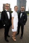 Amsterdam 4 juni 2016
Amsterdam Dam diner in de HMH tbv het aidsfonds.
Prinses Mabel met Victor en Rolf