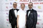 Amsterdam 4 juni 2016
Amsterdam Dam diner in de HMH tbv het aidsfonds.
Prinses Mabel met Victor en Rolf