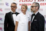 Amsterdam 4 juni 2016
Amsterdam Dam diner in de HMH tbv het aidsfonds.
Prinses Mabel met Victor en Rolf