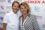 Amsterdam 4 juni 2016
Amsterdam Dam diner in de HMH tbv het aidsfonds.
Prinses Mabel met zus