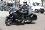 Amsterdam 24 mei 2016 
Ruud de Wild op zijn nieuwe Honda Goldwing motor.
