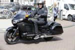 Amsterdam 24 mei 2016 
Ruud de Wild op zijn nieuwe Honda Goldwing motor.