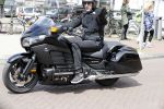 Amsterdam 24 mei 2016 
Ruud de Wild op zijn nieuwe Honda Goldwing motor.