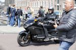Amsterdam 24 mei 2016 
Ruud de Wild op zijn nieuwe Honda Goldwing motor.
