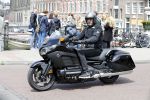 Amsterdam 24 mei 2016 
Ruud de Wild op zijn nieuwe Honda Goldwing motor.