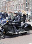Amsterdam 24 mei 2016 
Ruud de Wild op zijn nieuwe Honda Goldwing motor.