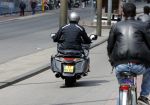 Amsterdam 24 mei 2016 
Ruud de Wild op zijn nieuwe Honda Goldwing motor.
