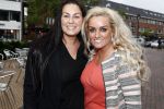 Hilversum 25 mei 2016
Feest Imca Marina vanwege 60 jarig artiesten jubileum en haar 75e verjaardag in de kei.
Samantha Steenwijk met partner