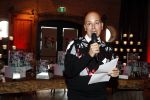 Amsterdam 26 mei 2016 
Boekpresentatie boek over ABBA in the Harbour Club . LUV ontvangt het boek uit handen van de schrijver Stany v Wymeersch