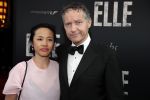 Amsterdam 31 mei 2016
Premiere nieuwste film van Paul Verhoeven Elle in Tuschinski.
Thom Hoffman met partner
