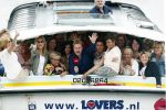 Amsterdam 26 mei 2016
Wesly Bronkhorst aan het varen met fans door de grachten van Amsterdam.