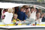 Amsterdam 26 mei 2016
Wesly Bronkhorst aan het varen met fans door de grachten van Amsterdam.