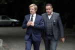 Vught 13 juni 2017
Herdenkingsdienst/ begrafenis van Sandra Reemer in kasteel Maurick. Addy v d Krommenacker met partner