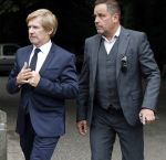 Vught 13 juni 2017
Herdenkingsdienst/ begrafenis van Sandra Reemer in kasteel Maurick. Addy v d Krommenacker met partner