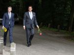 Vught 13 juni 2017
Herdenkingsdienst/ begrafenis van Sandra Reemer in kasteel Maurick. Albert Verlinde en Onno Hoes