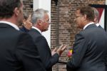 Vught 13 juni 2017
Herdenkingsdienst/ begrafenis van Sandra Reemer in kasteel Maurick. Albert Verlinde en Onno Hoes