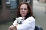 Breda 11 mei 2017
Andrea van der Kaap de weduwe van Sugar Lee Hooper op haar scootmobiel