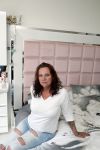 Breda 11 mei 2017
Andrea van der Kaap de weduwe van Sugar Lee Hooper op haar scootmobiel