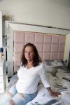 Breda 11 mei 2017
Andrea van der Kaap de weduwe van Sugar Lee Hooper op haar scootmobiel