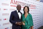 Amsterdam 17 juni 2017  
Amsterdam diner in het AFAS music hall in Amsterdam. Annemarie v Gaal met man