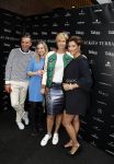 Amsterdam 8 juni 2017 
Talkies terras awards in het W hotel. Anouk Smulders met Tom Sebastiaan Selke en Kristina Bozilovic