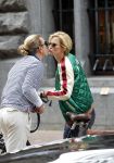 Amsterdam 8 juni 2017 
Talkies terras awards in het W hotel. Anouk Smulders met Tom Sebastiaan