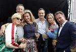 Amsterdam 8 juni 2017 
Talkies terras awards in het W hotel. Anouk Smulders Marcel en Joan Stolk Marco Achmad Manou en Edgar Meier
