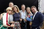 Amsterdam 8 juni 2017 
Talkies terras awards in het W hotel. Anouk Smulders Marcel en Joan Stolk Marco Achmad Manou en Edgar Meier