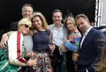Amsterdam 8 juni 2017 
Talkies terras awards in het W hotel. Anouk Smulders Marcel en Joan Stolk Marco Achmad Manou en Edgar Meier
