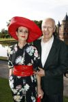 Haarzuilens 21 juni 2017
Haringparty bij kasteel de Haar. Ans Markus met Wybe Tuinman