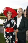 Haarzuilens 21 juni 2017
Haringparty bij kasteel de Haar. Ans Markus met Wybe Tuinman