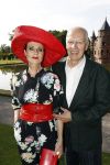 Haarzuilens 21 juni 2017
Haringparty bij kasteel de Haar. Ans Markus met Wybe Tuinman