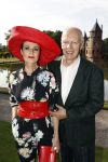 Haarzuilens 21 juni 2017
Haringparty bij kasteel de Haar. Ans Markus met Wybe Tuinman