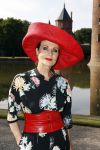 Haarzuilens 21 juni 2017
Haringparty bij kasteel de Haar. Ans Markus met Wybe Tuinman