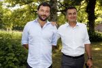 Haarzuilens 21 juni 2017
Haringparty bij kasteel de Haar. Atilay Uslu met zijn zwager