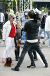 Hilversum 21 mei 2017
Bart 's mediarun op het mediapark tbd de Bart de Graaff foundation. Aanwezig zus Miriam en moeder Marianne  van Bart de Graaff. Bridget Maasland zoon Mees , Kees Tol Howard Komproe en Jan Heemskerk lopen mee. Irene Moors presenteert het geheel.