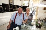 Vlaardingen 9 juni 2017
Bas v Toor en zijn vrouw in hun huis