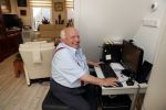 Vlaardingen 9 juni 2017
Bas v Toor en zijn vrouw in hun huis