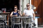 Amsterdam 15 juni 2017
Bert Kuizenga met zijn vrouw op terras