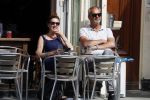 Amsterdam 15 juni 2017
Bert Kuizenga met zijn vrouw op terras