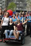 Amsterdam 17 mei 2017
Evelien de Bruijn en Bibian Mentel lopen mee in de marathon voor het Nederlands Kankerfonds (KWF). Vertrek wan bij het Antoni v Leeuwenhoek