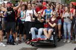 Amsterdam 17 mei 2017
Evelien de Bruijn en Bibian Mentel lopen mee in de marathon voor het Nederlands Kankerfonds (KWF). Vertrek wan bij het Antoni v Leeuwenhoek
