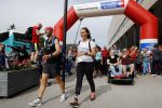 Amsterdam 17 mei 2017
Evelien de Bruijn en Bibian Mentel lopen mee in de marathon voor het Nederlands Kankerfonds (KWF). Vertrek wan bij het Antoni v Leeuwenhoek