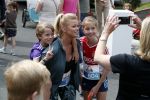 Hilversum 21 mei 2017
Bart 's mediarun op het mediapark tbd de Bart de Graaff foundation. Aanwezig zus Miriam en moeder Marianne  van Bart de Graaff. Bridget Maasland zoon Mees , Kees Tol Howard Komproe en Jan Heemskerk lopen mee. Irene Moors presenteert het geheel.