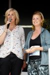 Hilversum 21 mei 2017
Bart 's mediarun op het mediapark tbd de Bart de Graaff foundation. Aanwezig zus Miriam en moeder Marianne  van Bart de Graaff. Bridget Maasland zoon Mees , Kees Tol Howard Komproe en Jan Heemskerk lopen mee. Irene Moors presenteert het geheel.