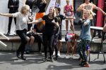 Hilversum 21 mei 2017
Bart 's mediarun op het mediapark tbd de Bart de Graaff foundation. Aanwezig zus Miriam en moeder Marianne  van Bart de Graaff. Bridget Maasland zoon Mees , Kees Tol Howard Komproe en Jan Heemskerk lopen mee. Irene Moors presenteert het geheel.